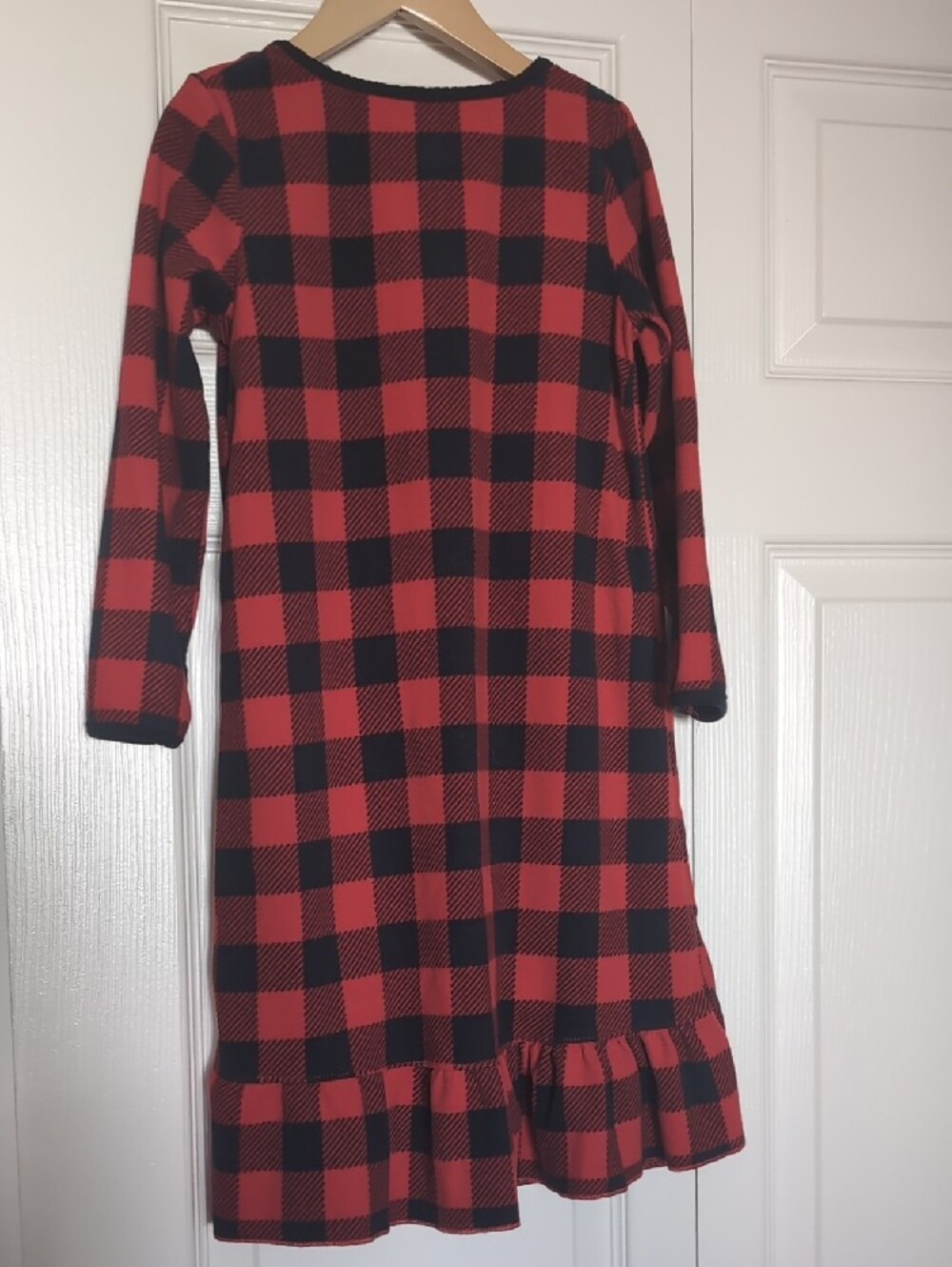 Carter's Plaid Fleece Night Gown - Picture 3 of 4